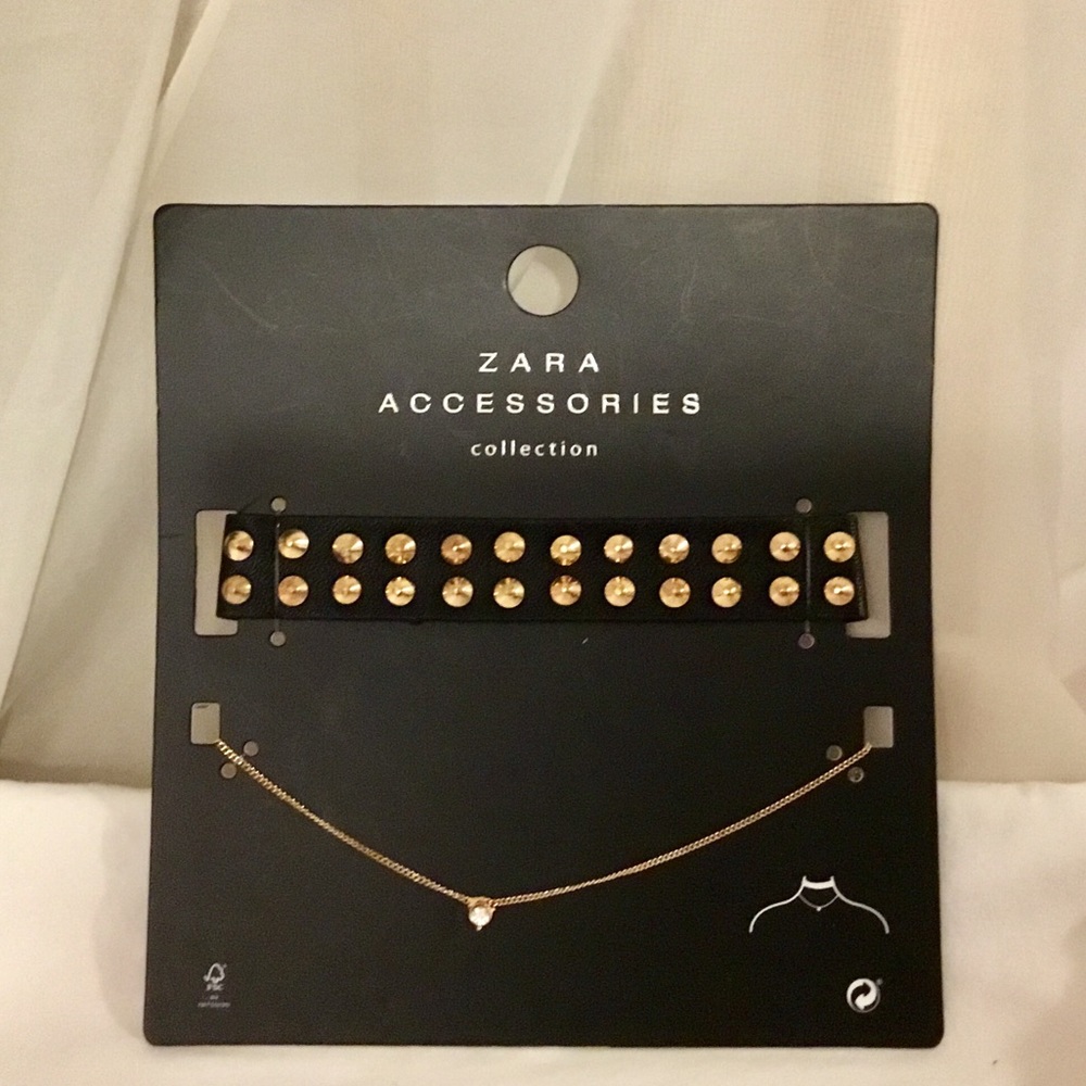 Zara accessories necklaces 2 pieces. - Picture 2 of 3